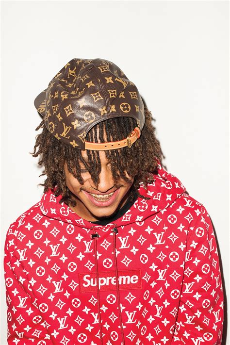 lv x supreme riem|supreme x gq.